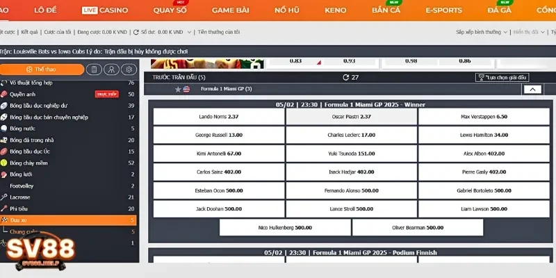 Tham khảo cược trên bảng tỷ lệ kèo để chọn cược chuẩn xác